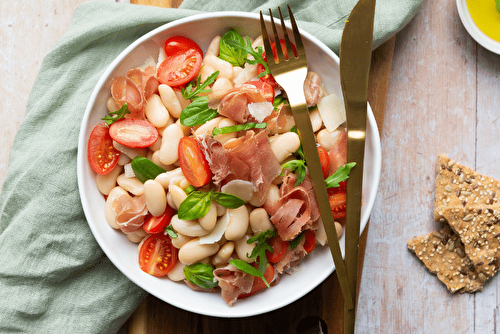 Salade italienne aux haricots Tarbais