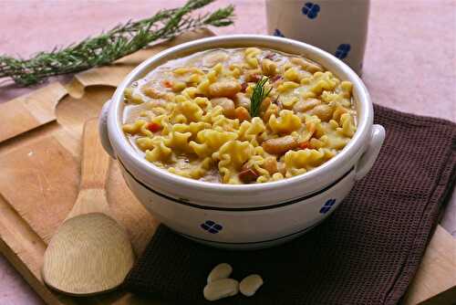 Soupe de Haricots Tarbais à l’Italienne