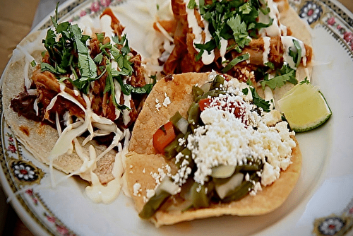 Tacos au poulet au Tabasco Rouge