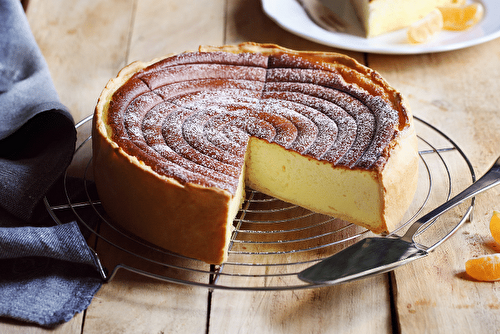 Tarte au fromage blanc de brebis, le dessert léger