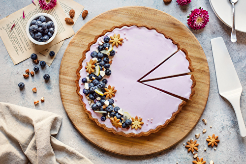 Tarte aux myrtilles, la recette irrésistible