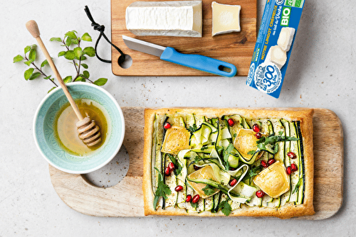 Tarte express aux courgettes, le dîner léger