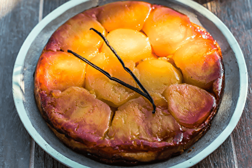 Tarte Tatin à l’huile d’olive de Nyons AOP