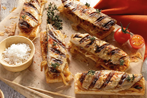 Tartines de sardines façon Pissaladière - Kiss My Chef