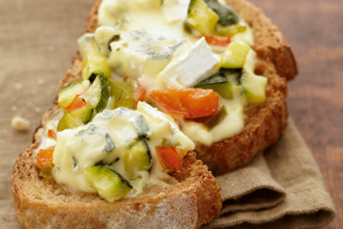 Tartines gourmandes au bleu, la recette du dimanche soir