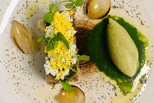 Terrine de tête de veau comme une gribiche