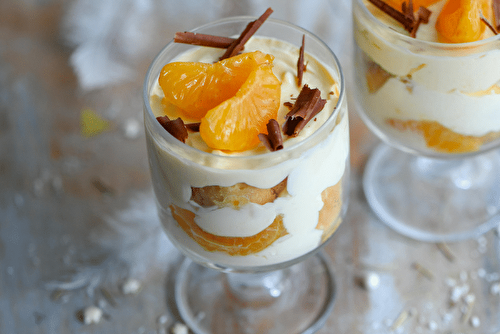 Tiramisu aux clémentines fondues, facile à faire