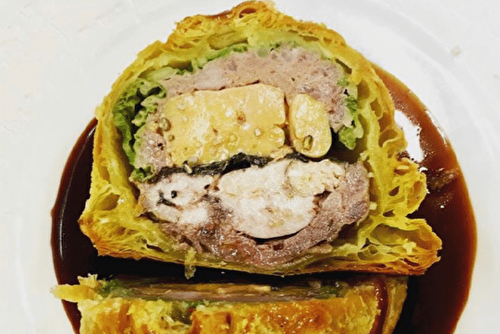 Tourte de volaille et foie gras de Jérôme Laurent