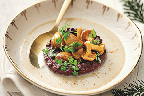 Velouté de marrons à la crème épaisse