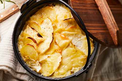 Gratin de pommes de terre et céleri à l’Appenzeller®