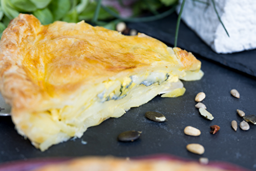 Pâté aux pommes de terre et au Valençay