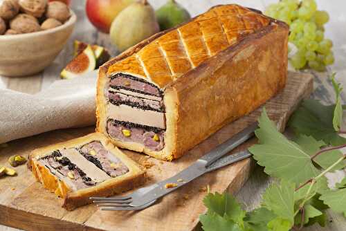 Pâté en croûte au foie gras