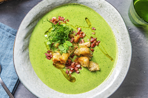 Velouté de cresson et de pommes de terre