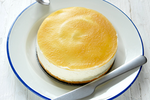 Cheesecake soufflé et compote de pommes