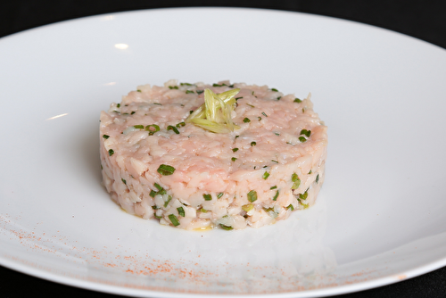 Tartare de veau de lait à ma façon