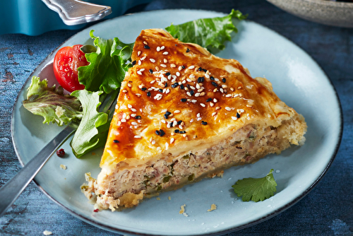 Tourte de lapin à la thaïlandaise