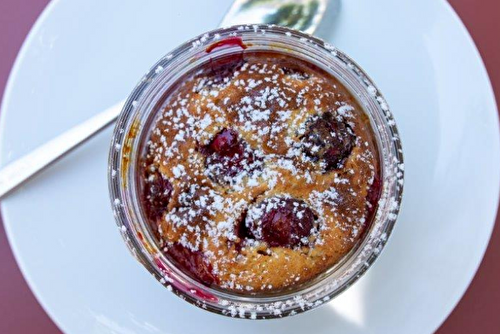 Clafoutis aux cerises et amandes