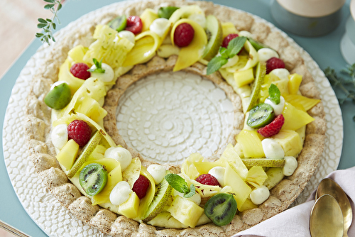 Tarte couronne aux fruits