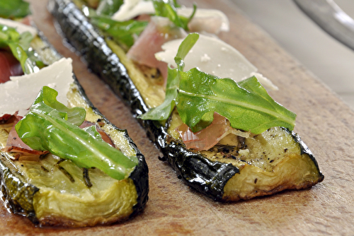 Tartines de courgette à l’italienne