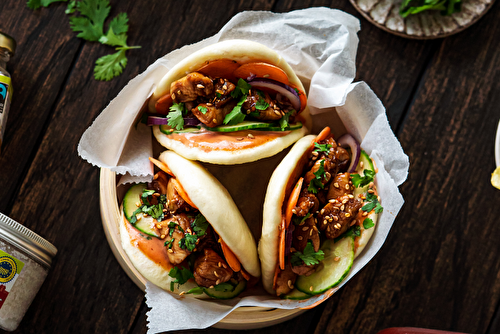 Bao au poulet Teriyaki