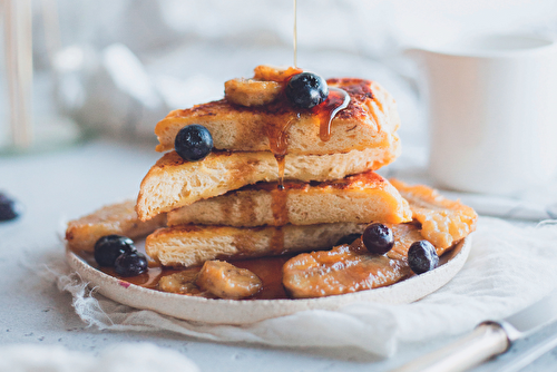 Pain perdu banoffee