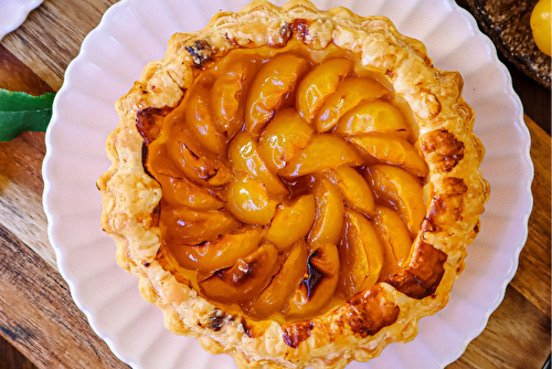 Tarte Feuillette aux mirabelles de Lorraine