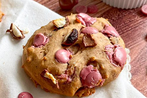 Cookies chocolat Ruby et noix de macadamia