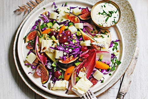 Salade aux couleurs de l’été indien