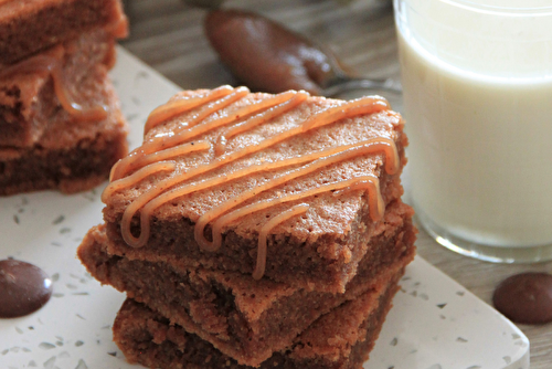 Brownies au chocolat au lait et à la crème de marrons