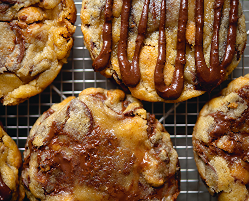 Cookies à la pâte à tartiner