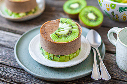 Entremets aux kiwis