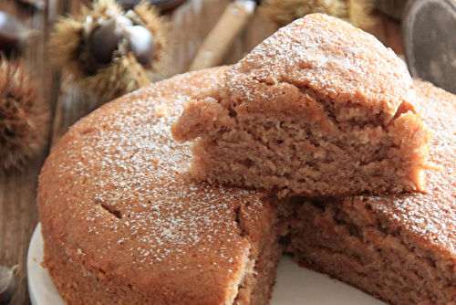 Fondant à la crème de marrons