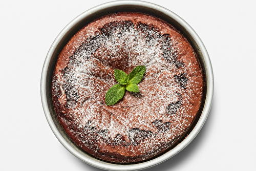 Gâteau au chocolat et aux pois chiches