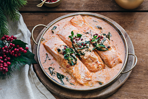 Saumon à la toscane à la sauce tomates au Parmigiano Reggiano AOP Mutti