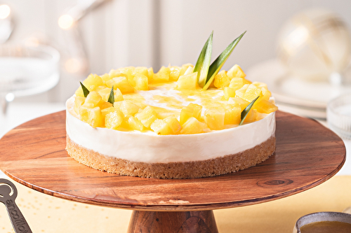 Cheesecake tropical à la Cancoillotte