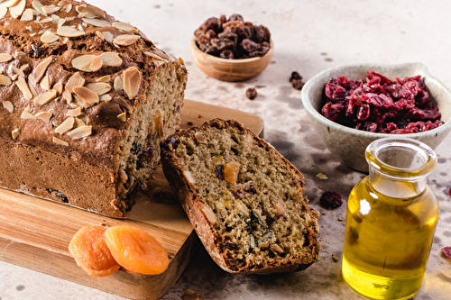 Gâteau du petit déjeuner à l’huile d’olive de Provence – Olives maturées AOP