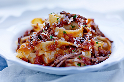 Pappardelle bolognaise à la queue de boeuf