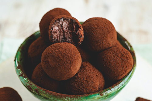 Truffes au chocolat