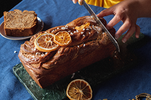 Babka spéculoos aux épices de Noël