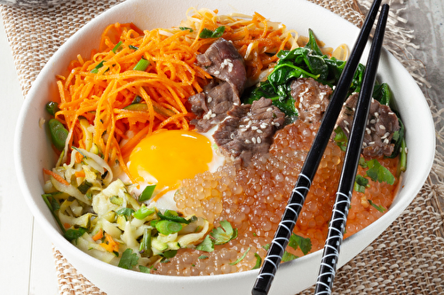 Bibimbap aux Perles Japon