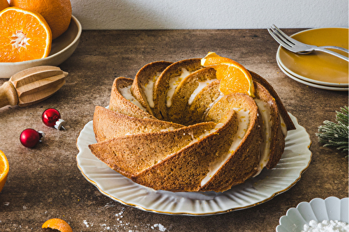 Bundt Cake à l’orange et à la vodka française White Wedding