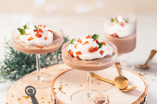 Cappuccino de châtaigne et chantilly de Cancoillotte à l’ail