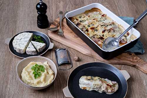 Gratin de chicons à l’AOP Fourme d’Ambert