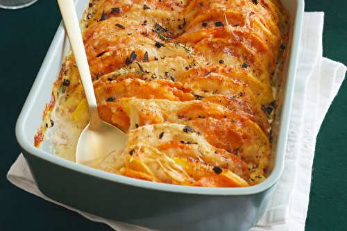 Gratin de légumes oubliés