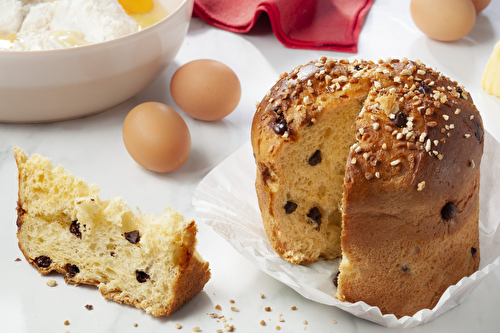 Panettone aux pépites de chocolat