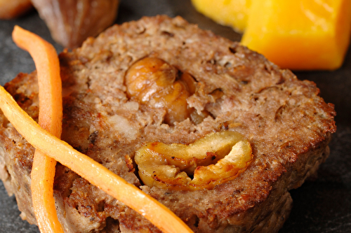 Terrine croustillante aux châtaignes