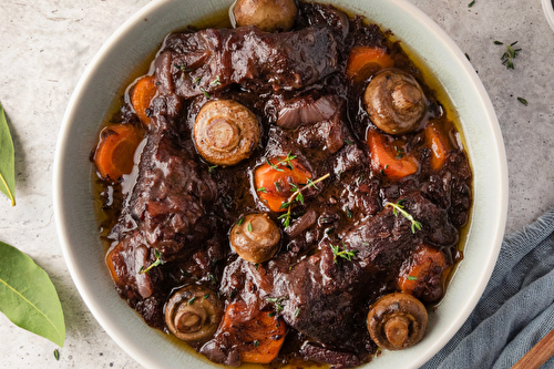 Boeuf bourguignon à l’asiatique