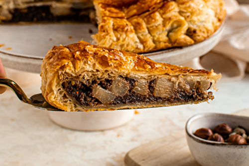 Galette des Rois à la frangipane poire-chocolat