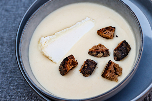 Velouté de salsifis au Pouligny Saint-Pierre AOP