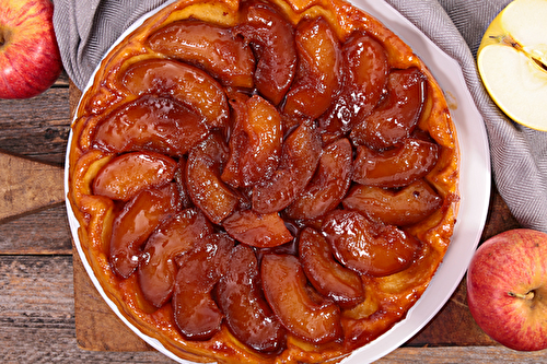 Tatin aux pommes vanillées